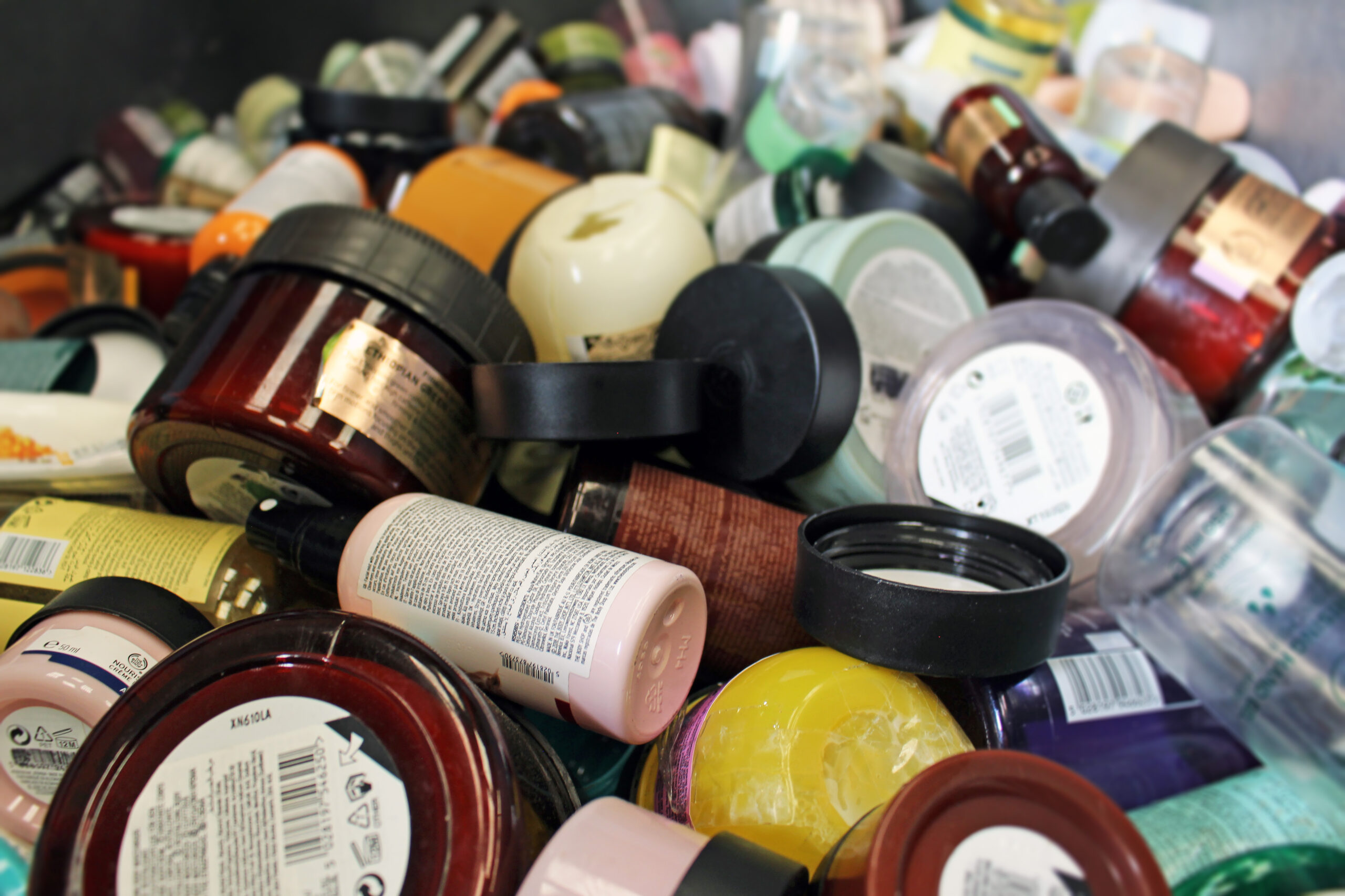 Cosmetics for recycling.