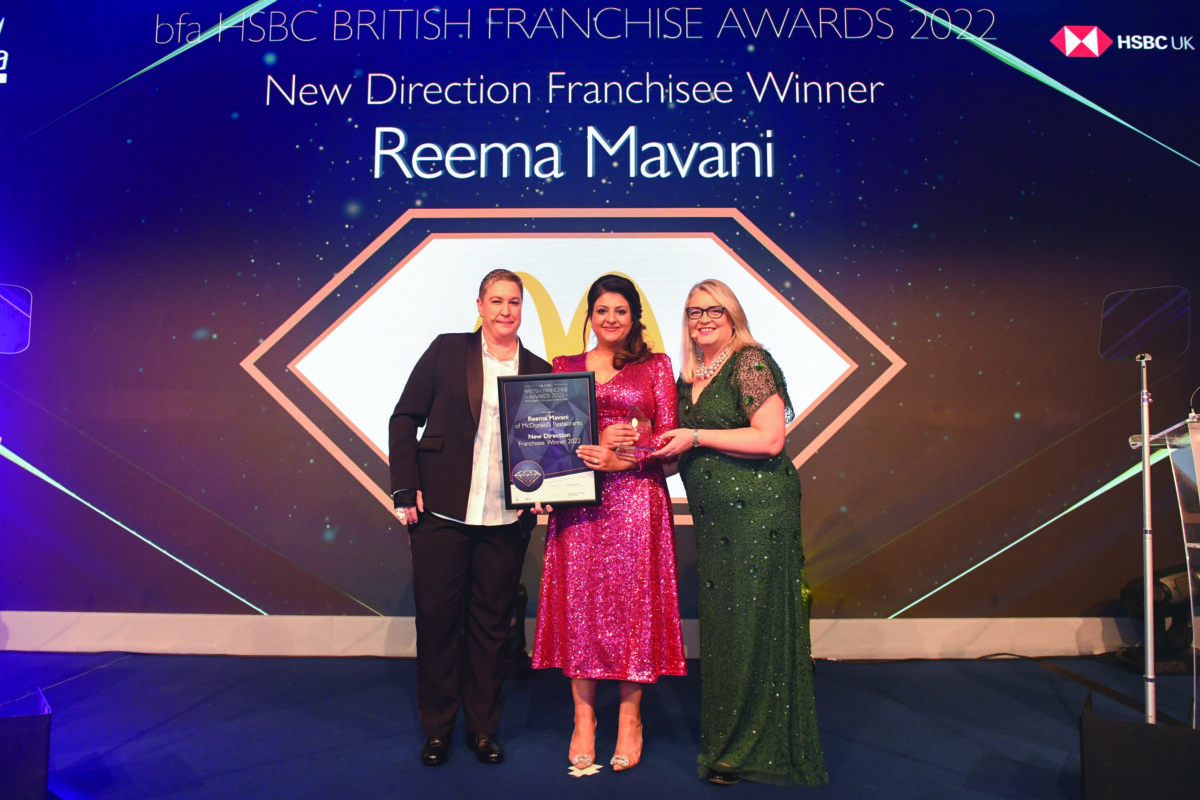 Businesswomen takes away leading franchise award