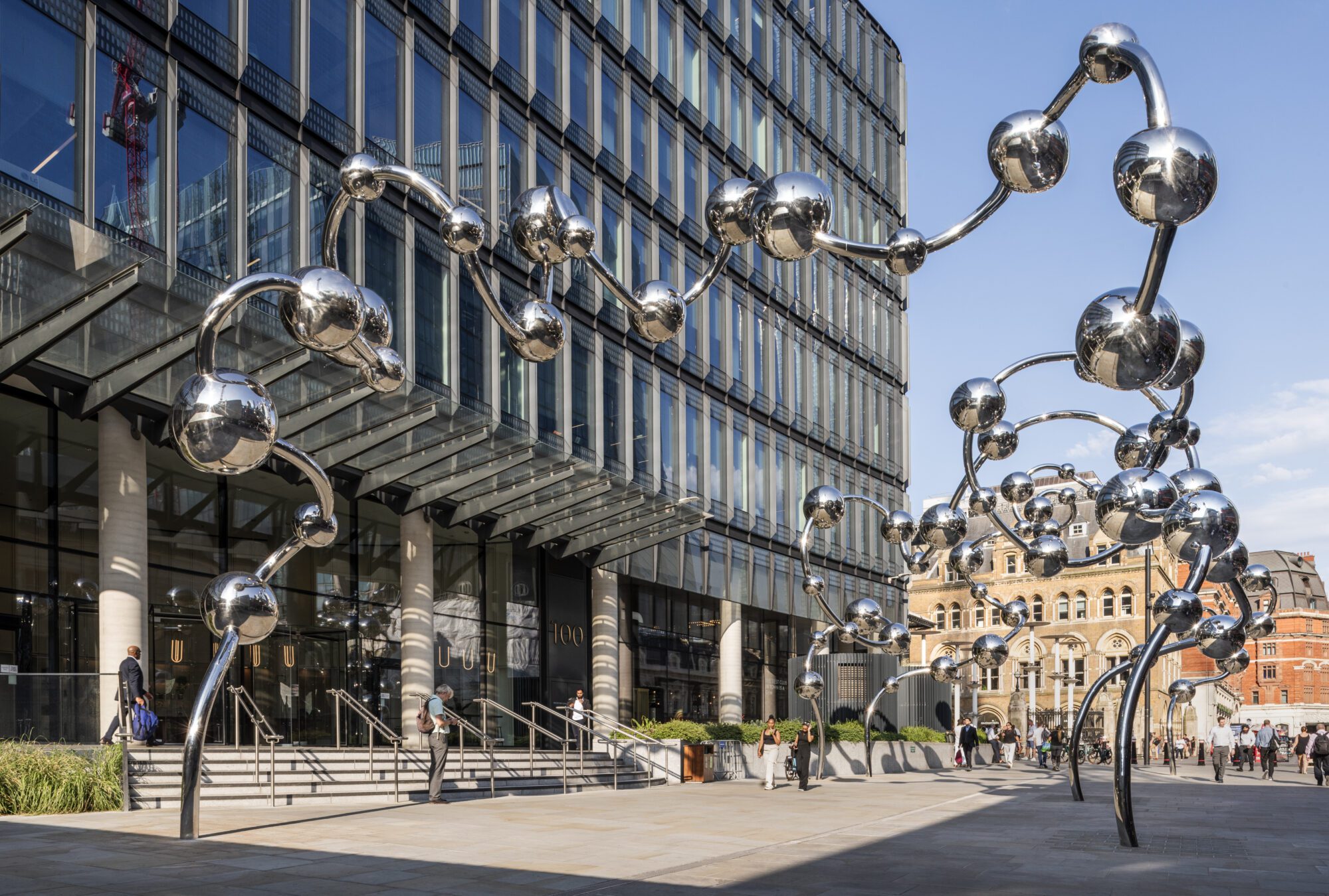 World-renowned artist’s largest permanent public sculpture unveiled